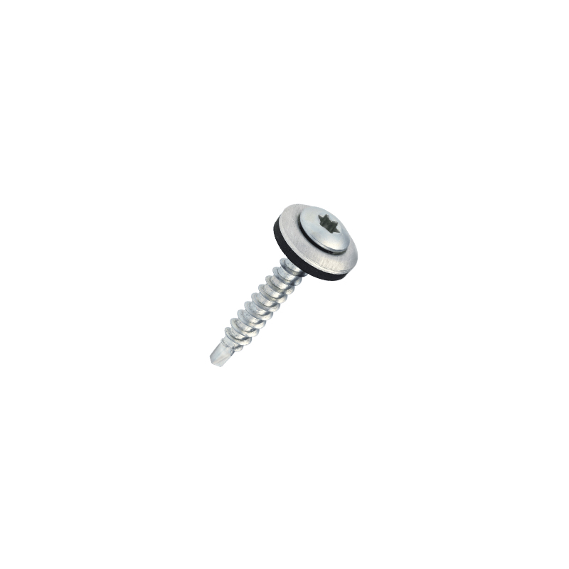 Саморізи TORX по металу для зʼєднання листів 4,8х20 мм (оцинк)